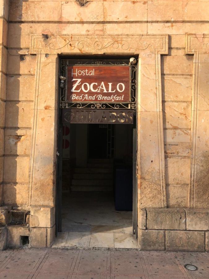 Hostal Zocalo Hotell Mérida Exteriör bild