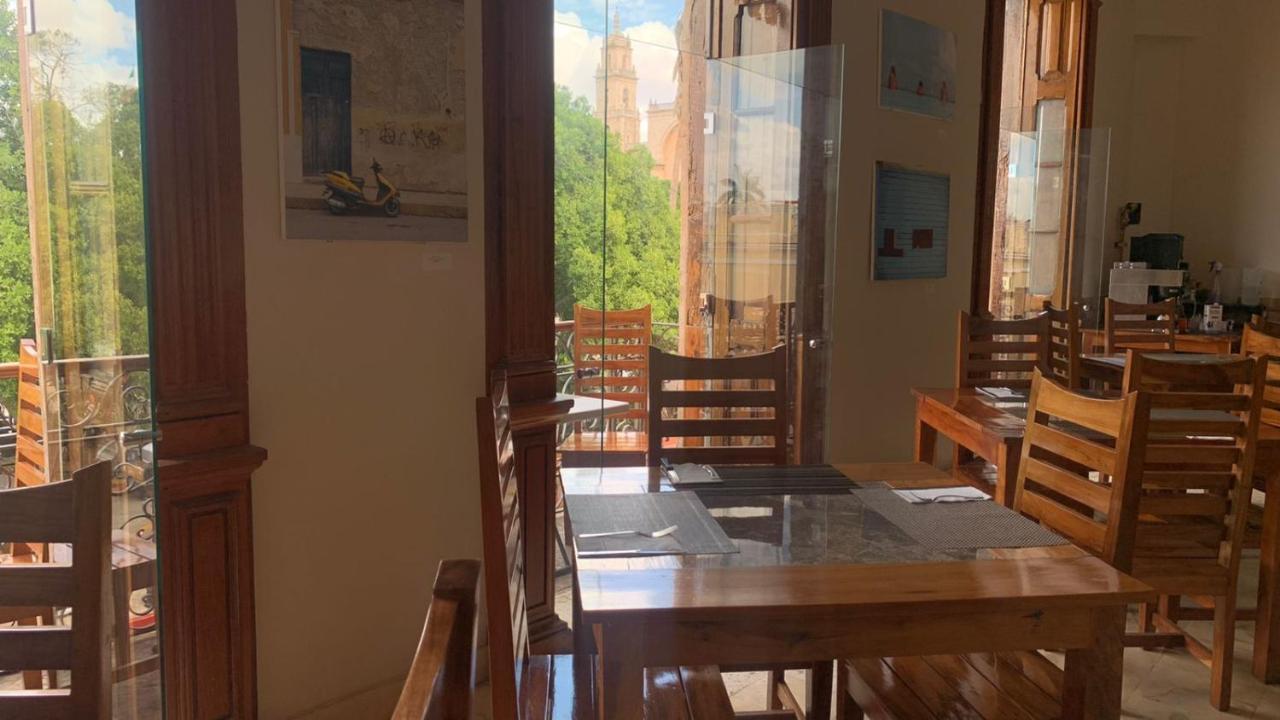 Hostal Zocalo Hotell Mérida Exteriör bild